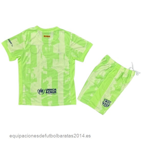 Nuevo 3ª Conjunto De Niños Barcelona 24/25 I Verde Baratas